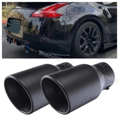 2XCar Exhaust Pipe Tip Rear Throat Muffler Tailpipe For Nissan Maxima Altima Foto 1 de 4