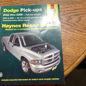 Dodge repair manual 2002 two 2008 - Picture 1 of 2