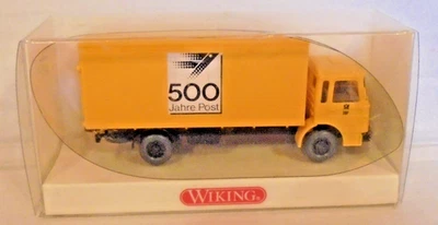 Wiking 1:87 MAN Furgone LKW 500 Anni Posta Scala H0 #F13# - Immagine 1 di 4