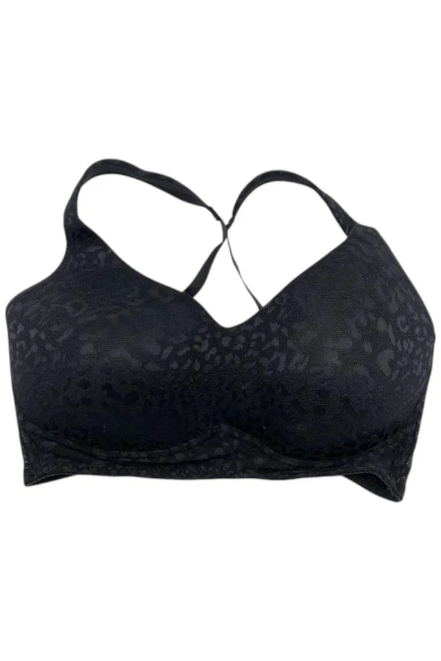 Sujetador Rhonda Shear Jacquard Copa Moldeada Negro Foto 1 de 1