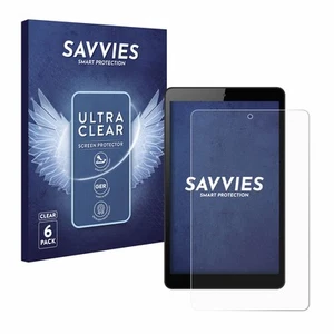 6x Folie für Huawei MediaPad M5 Lite 8" Schutzfolie Displayschutz Display Klar - Bild 1 von 11