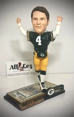 Base de boletos 2005 GB PACKERS BRETT FAVOR "200th START" FOCO NFL BOBBLEHEAD #'d Foto 1 de 2