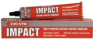 Evo-Stik Instant Contact Adhesive Impact Multi-Purpose 30g Glue Super Non-Porous - Picture 1 of 1