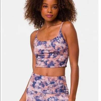 Onzie Belle Cami Yoga Crop “Tierra” Tie Dye Foto 1 de 4