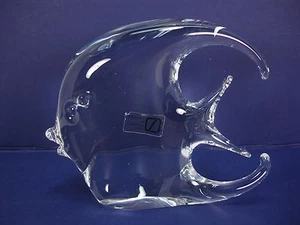 V NASON & C MURANO ITALY GLASS HAND BLOWN SCULPTURE ANGLEFISH  - Picture 1 of 10