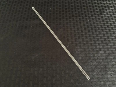 Eje de agitación de vidrio macizo pulido de laboratorio 12 3/4", 324 mm L x 6 mm OD dañado Foto 1 de 4