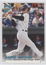 2001 Grandstand Portland Sea Dogs Derek Wathan