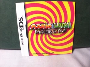 DS Manual Mario & Luigi Partners in Time - Picture 1 of 2