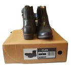 Moretta Clio Paddock Boots - black zip - womens size 6