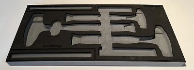 BANDEJA DE ESPUMA ENCAJABLE fmhbbd04b para martillos de soplado muerto de 8 oz, 24 oz, 40 oz  Foto 1 de 2