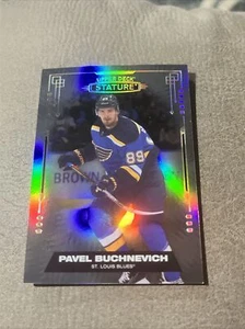 2021-22 Upper Deck Stature #92 Pavel Buchnevich Base St Louis Blues A169 - Picture 1 of 1
