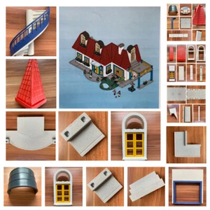 jk- Playmobil Ersatzteile Einfamilienhaus Haus Wohnhaus 3965 7336 7337 7338 - Picture 1 of 57