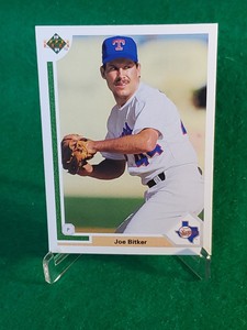 1991 Upper Deck Joe Bitker Rookie Texas Rangers #797