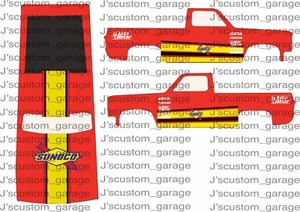 Calcomanía de tobogán acuático personalizada Sunoco 83 Silverado 1/64 para Hot Wheels - Imagen 1 de 1