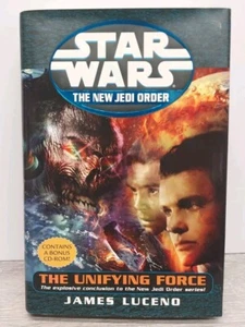Star Wars The New Jedi Order Unifying Force Book HC w/ CD ROM Excellent - Picture 1 of 5