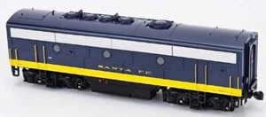 Bowser 24618 HO EMD F9B w/LokSound & DCC Santa Fe #288A (blue, yellow) - Picture 1 of 2