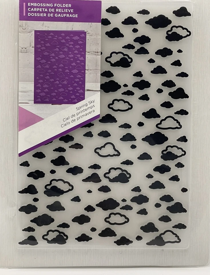 Carpeta de estampado Gemini de Crafters Companion Spring Sky 5"x7 Foto 1 de 4