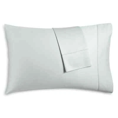 Par de fundas de almohada de satén estándar Hudson Park Collection L88625 Opaline 680TC  Foto 1 de 4