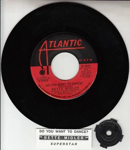 BETTE MIDLER Do You Want To Dance? 7" 45 rpm record NEW + juke box title strip - Picture 1 of 1