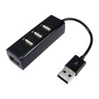 Cables Direct  interface hub USB 2.0 480 Mbit/s Black