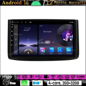9"Android 14 Head Unit Carplay Radio GPS Navi DAB For Chevrolet AVEO Epica 06-12 - Picture 1 of 12