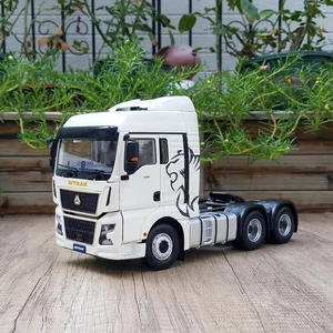 1/24 Scale SITRAK-C9H White Truck Tractor Diecast Car Model Toy Gift - Picture 1 of 7