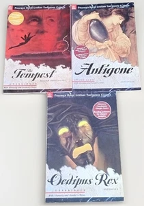 Tempest, Antigone, Oedipus Rex, Prestwick House Touchstone Lot Shakespeare Greek - Foto 1 di 19