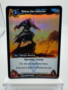 World of Warcraft TCG Foil Promo Twilight of the Dragons Vakus the Inferno - Picture 1 of 1