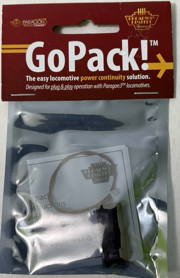 Broadway Limited Imports BLI #1682 GoPack Power Continuity Capacitor Pack W/Plug - Image 1 of 1