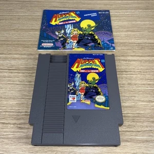 MUPPET ADVENTURE Chaos at the Carnival Nintendo NES cartuccia gioco e manuale 1985 - Foto 1 di 3