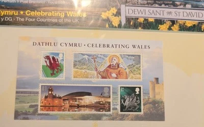  Estampillas de celebración de Gales  Foto 1 de 2