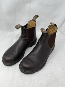 Blundstone Chelsea Boots US Mens 8.5 / US Womens 10.5 Brown Leather Pull On - Picture 1 of 5