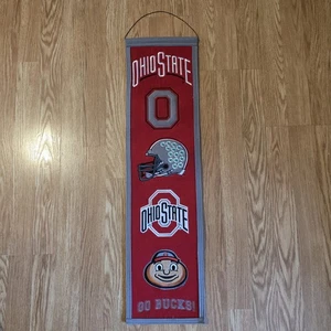 Ohio State Buckeyes Heritage Banner 8x32 - Picture 1 of 8
