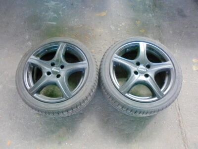 2x Renault Twingo III Ronal Alufelgen + Sommerreifen 16 Zoll 195/45 R16 84V - Bild 1 von 3