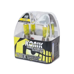 KONIK H8 Premium GOLD 2500K Yellow Halogen Fog Light Bulbs for Subaru MY15 STI - Bild 1 von 12