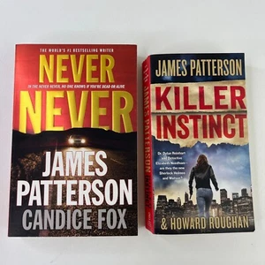 Lot of 2 James Patterson Novels Paperback Variety Suspense Books Mixed Lot - Picture 1 of 8