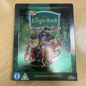 Disney The Jungle Book Zavvi Exclusive Blu-ray Steelbook Rare - Picture 1 of 3