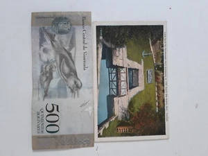 North West Fur Co Lock at Sault Ste. Marie, Ontario Free 500 Venezuela Währung  - Bild 1 von 4