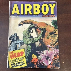 Airboy #5 (Volume 9) (1952) - Heap Cover and Story! Golden Age! - Picture 1 of 11