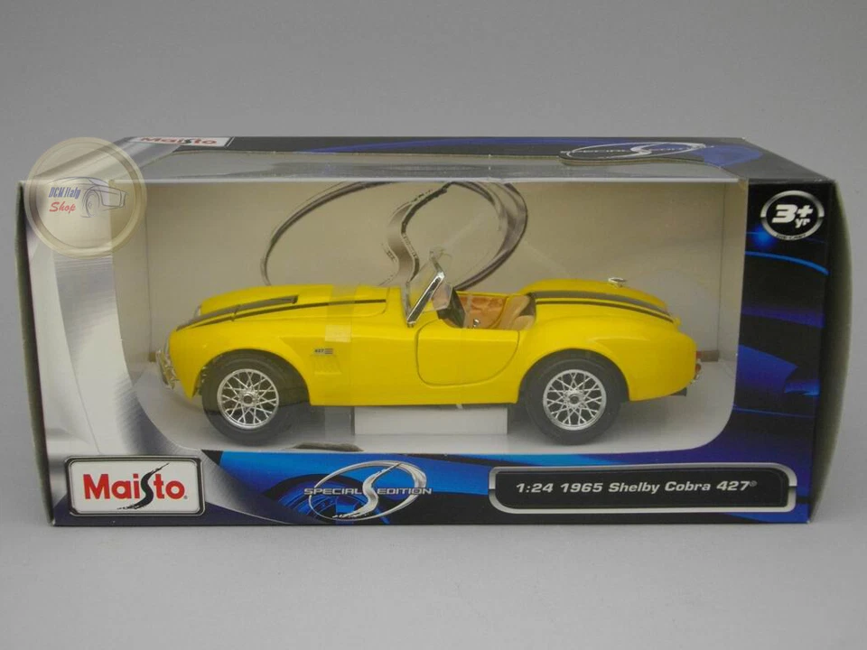 Shelby Cobra 427 (1965) - Maisto 1:24 - MA31276YE - Immagine 1 di 1