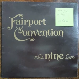 Fairport Convention Nine Vinyl Record VG+/VG ILPS9246 1973 1st Press - Imagen 1 de 2
