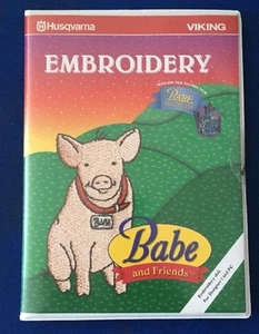 Husqvarna Viking Babe And Friends Embroidery Disk for Designer 1 And PC - Picture 1 of 5