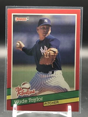 1991 Donruss The Rookies #34 Wade Taylor - Image 1 of 2