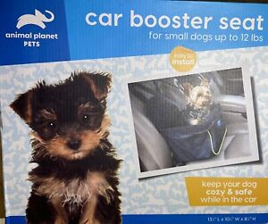 Car Booster Seat for small dogs up to 12 Lbs.