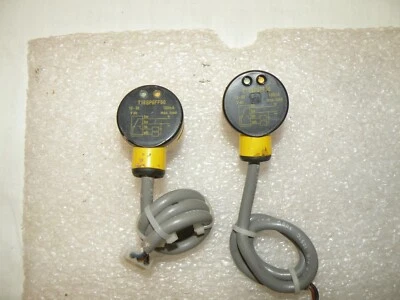 PAIR OF T18SP6FF50 BANNER ENGINEERING PHOTOELECTRIC PROXIMITY SENSORS, WORKING - Image 1 of 4