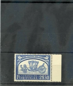 PORTOGALLO Sc 746 (MI 777)**F-VF NH 1952 2E30 BLU, COPIA MARGINE, VALORE MASSIMO $15 - Foto 1 di 1
