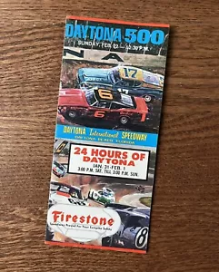 Vintage 1969-70 Daytona International Speedway Race Brochure - Picture 1 of 6