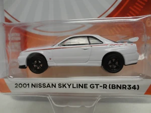 Greenlight 2001 NISSAN SKYLINE GT-R White TOKYO TORQUE S2 - Picture 1 of 3