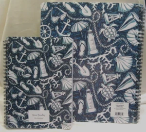 Vera Bradley SHORE ENOUGH Notebook Lot of 2 Large & Small PURSE Backpack BAG NWT - Picture 1 of 5