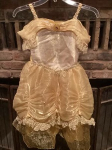 Disney Parks Authentic BELLE Dress Costume BEAUTY & THE BEAST Child Size Medium - Picture 1 of 14